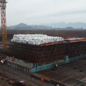 二手吨袋在桥梁预压中的应用